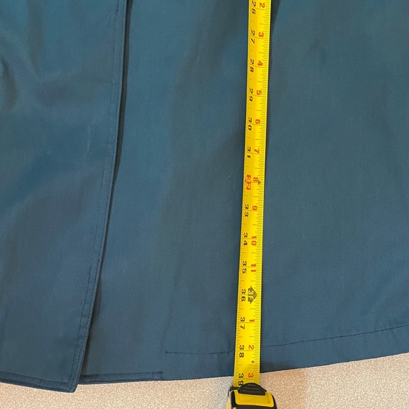 London Fog Trench Coat - Teal Blue - Picture 9 of 9